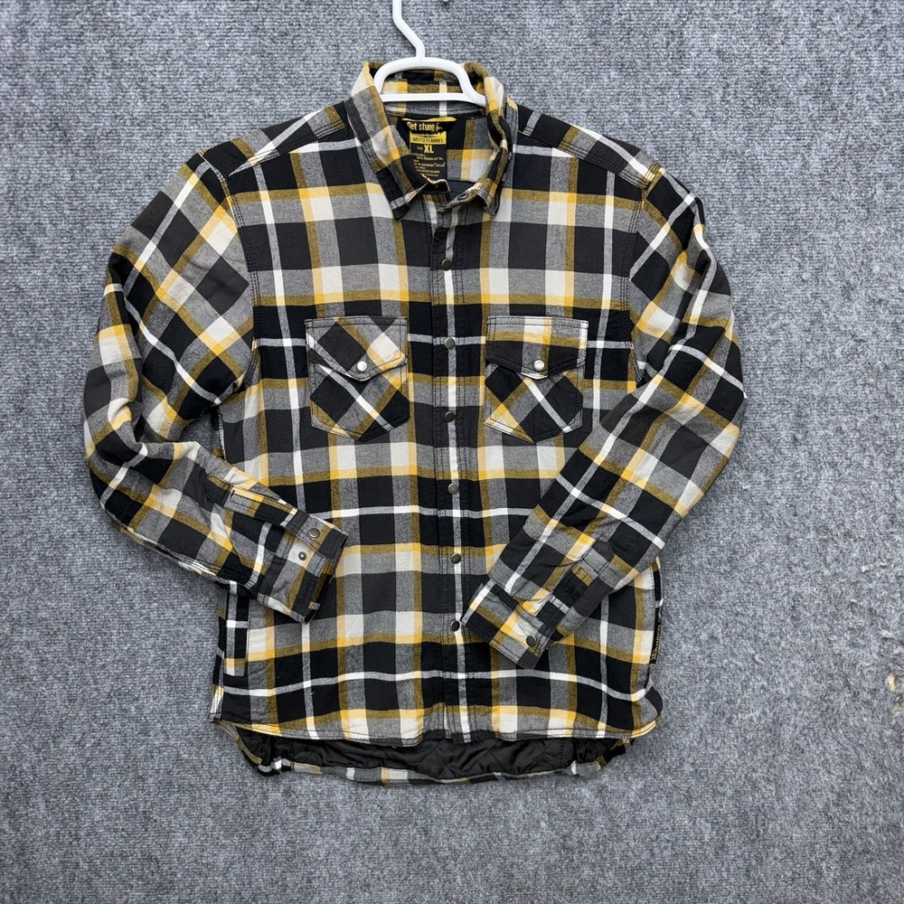 Scorpion eXo Covert Moto Flannel Women's size XL‎ Snap Button up (NO ARMOR)